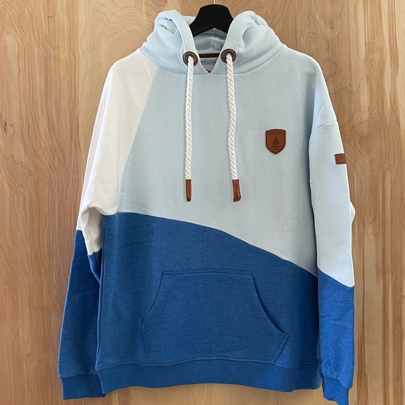 NWT Wanakome Corey Color Block Hoodie - Picture 4 of 5